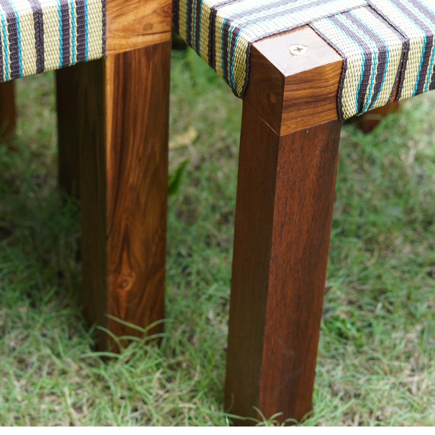 Newar Teak Wood Stool