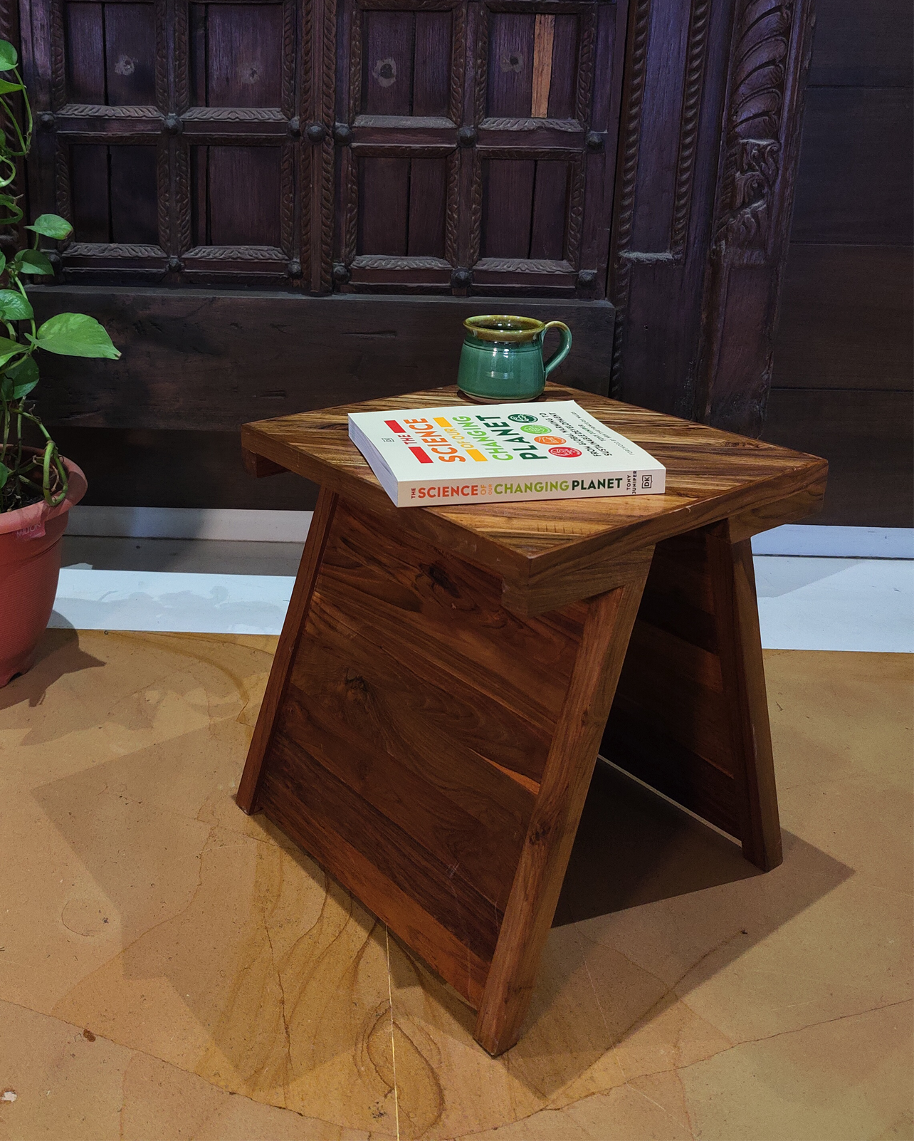 Teak Wood Side Table