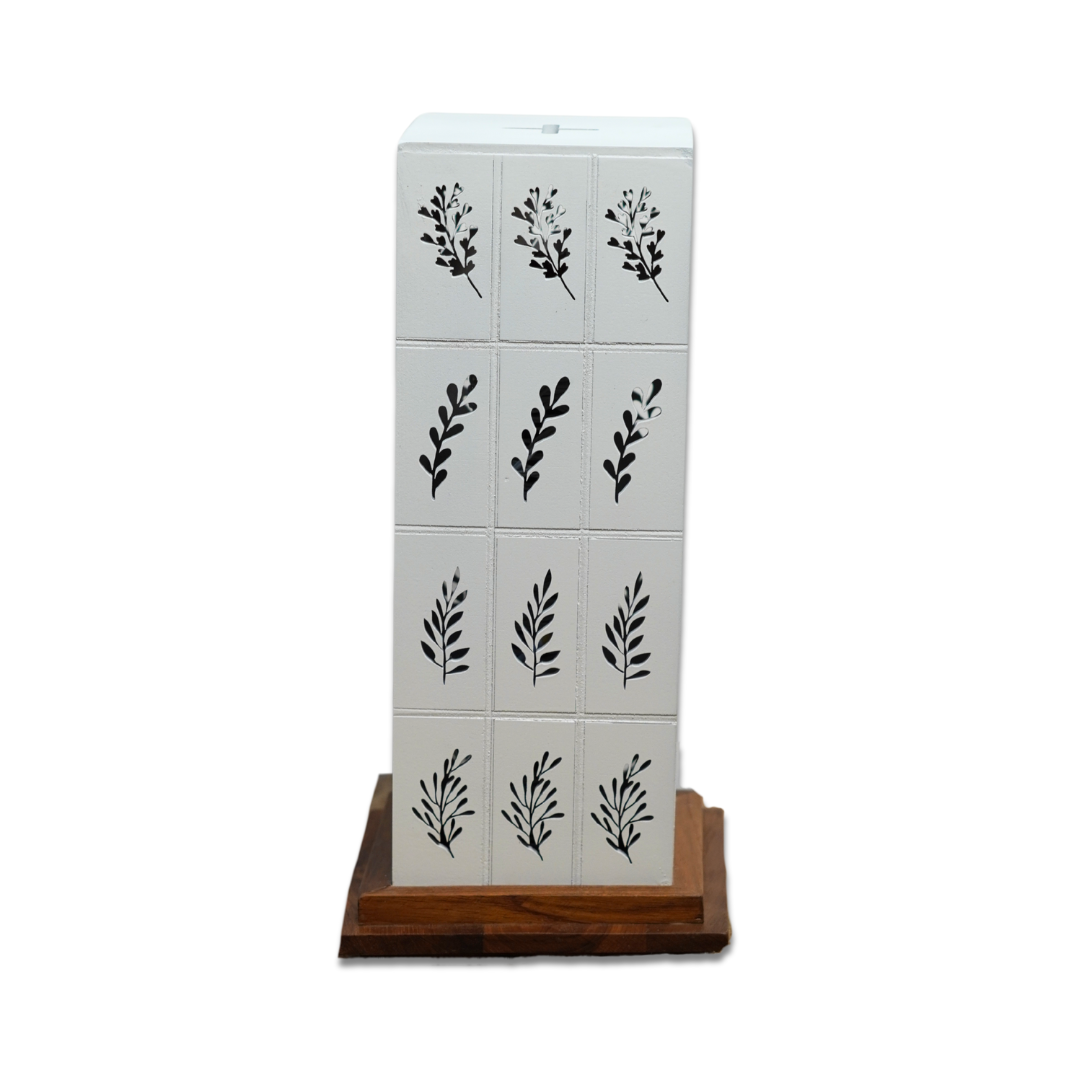 Wooden Table Lamp - Leafy Affair (Set of Two)