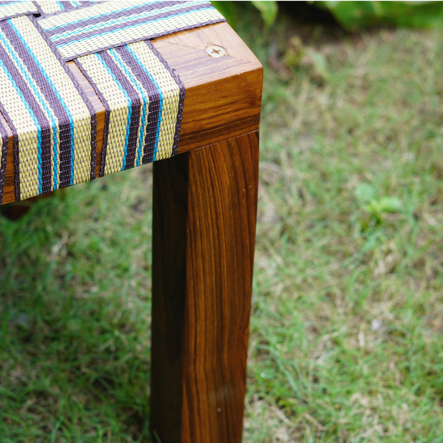 Newar Teak Wood Stool