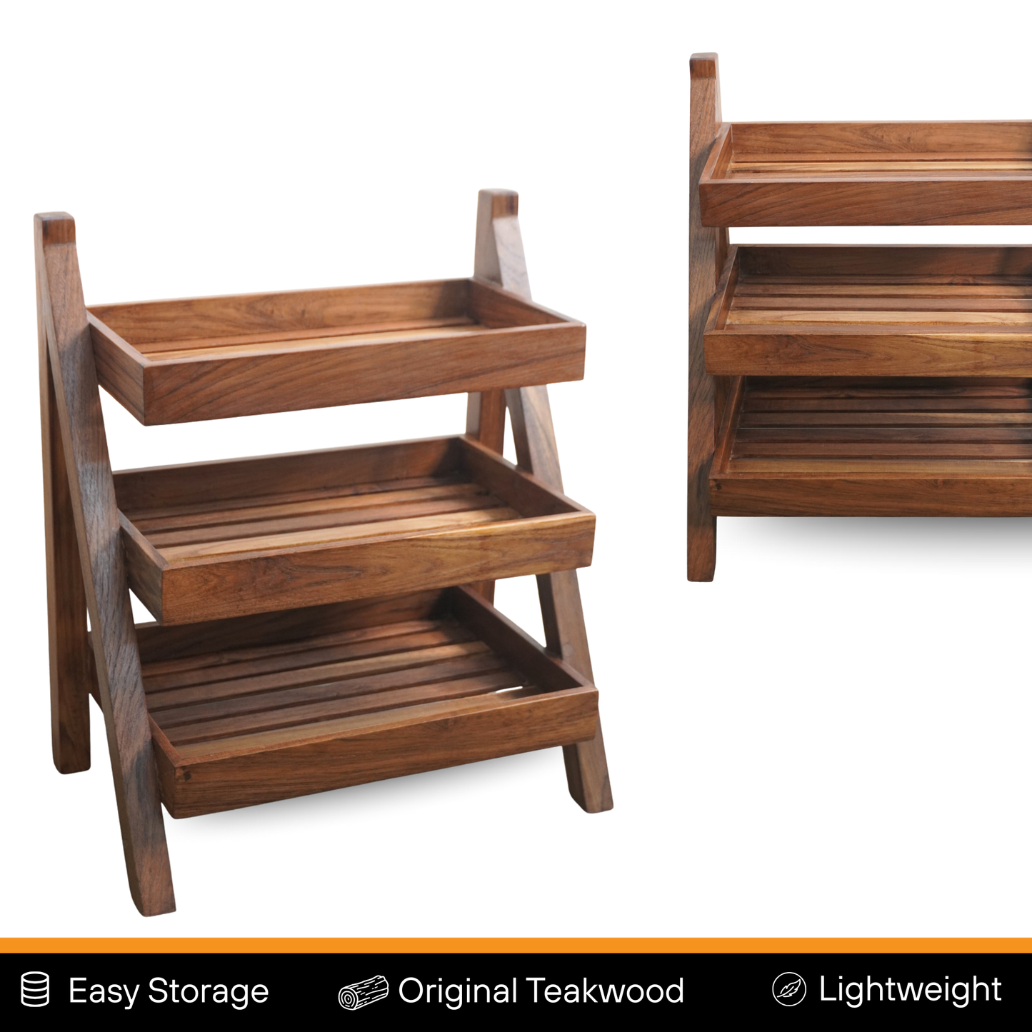 Teak Wood Multi-Purpose Rack