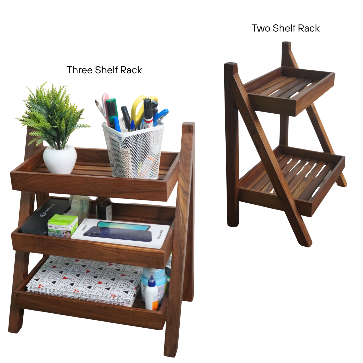 Teak Wood Multi-Purpose Rack