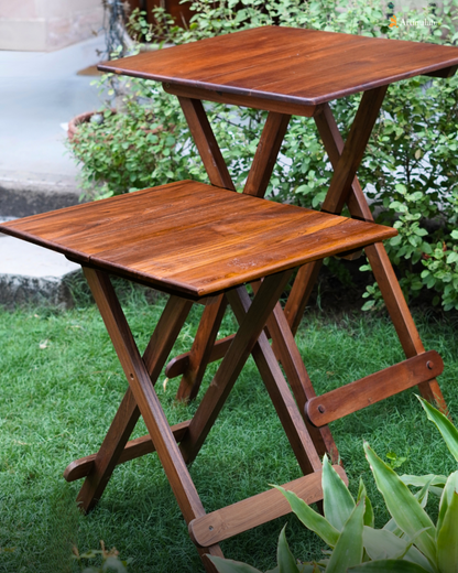 Folding Table Teak Wood - Large