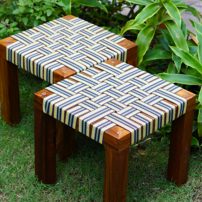 Newar Teak Wood Stool