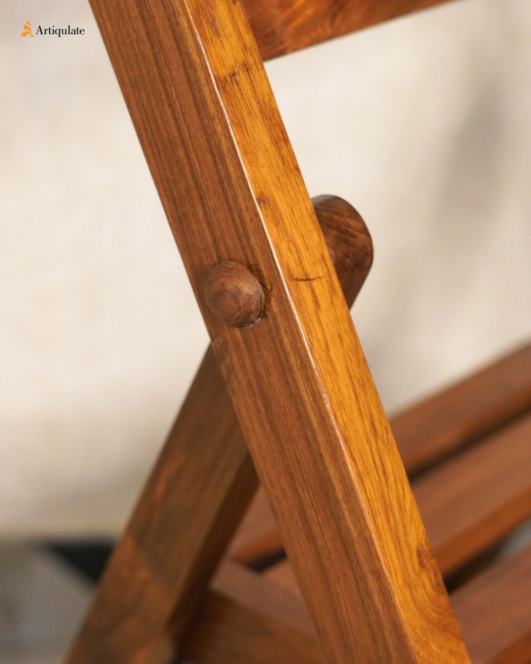 Teak Wood Folding Chair
